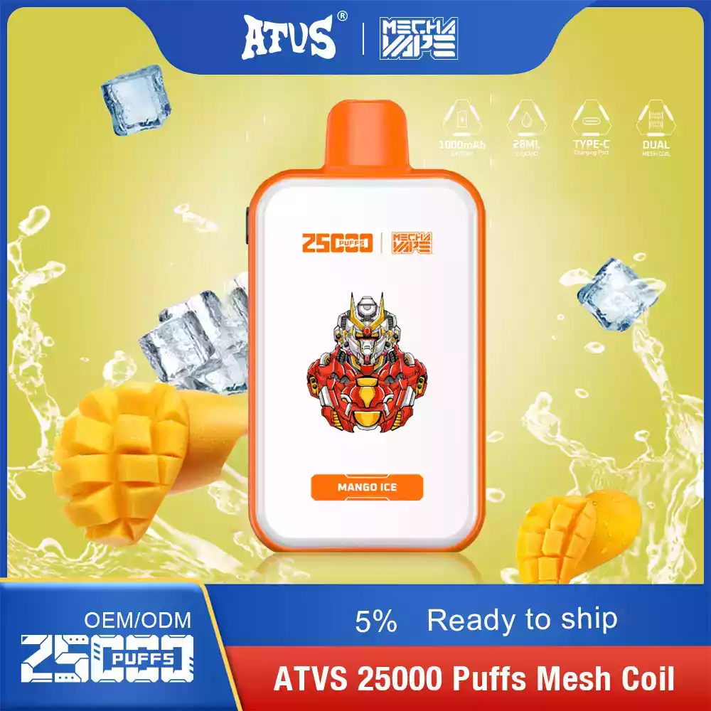 ATVS 30000 Puffs Dampfgenuss mit Mesh Coils