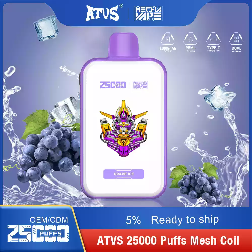 ATVS 30000 Puffs Dampfgenuss mit Mesh Coils