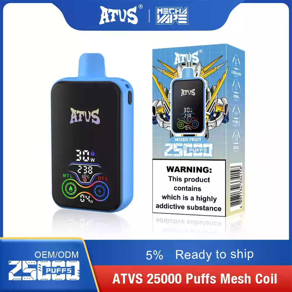 ATVS 30000 Puffs Dampfgenuss mit Mesh Coils