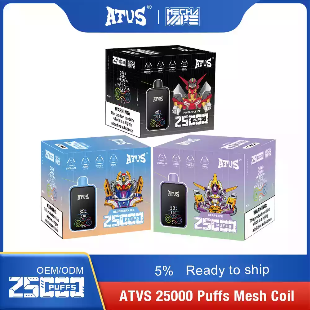 ATVS 30000 Puffs Dampfgenuss mit Mesh Coils