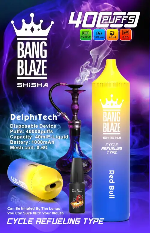 BANG BLAZE 40000 Puffs BK40 – Der perfekte Vape