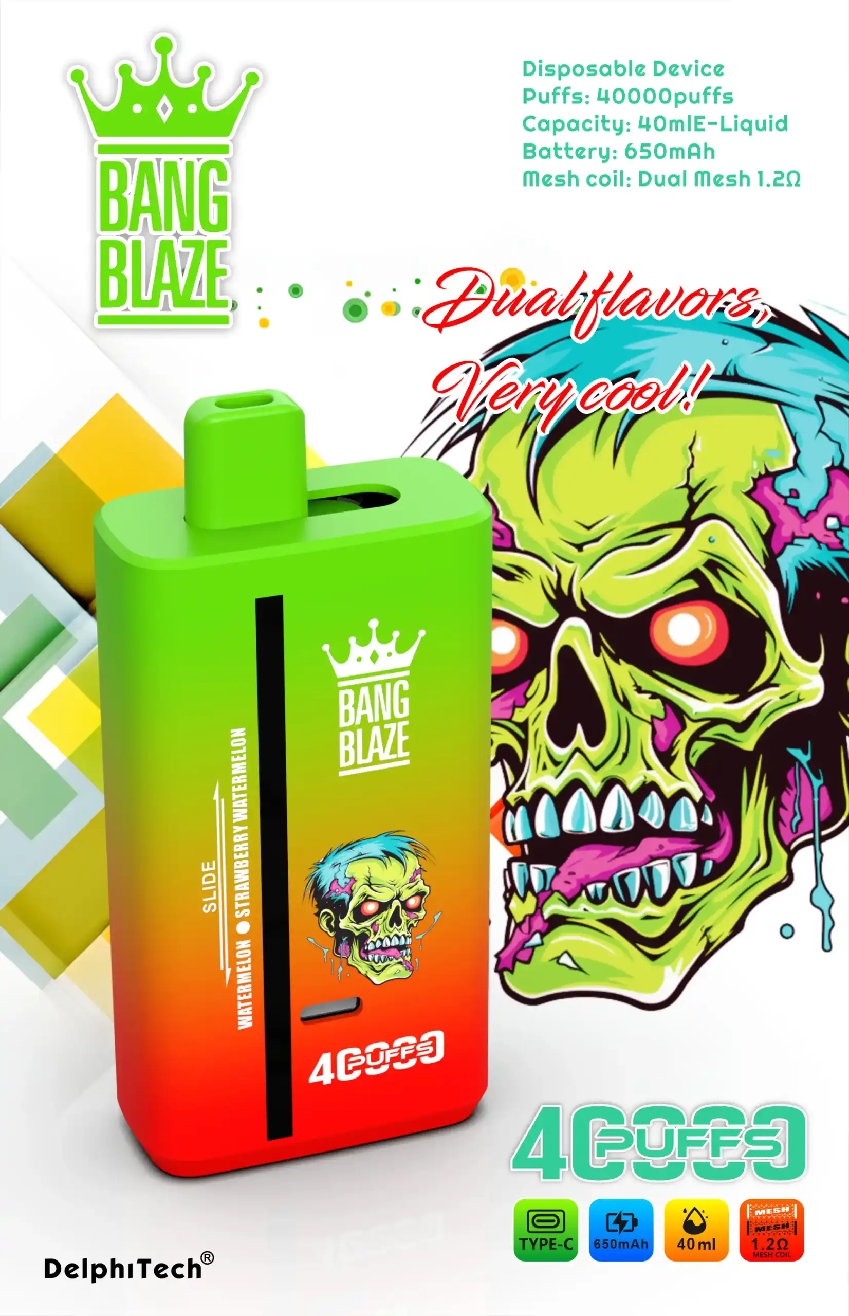 BANG BLAZE 40000 Puffs BK40S – Der ultimative Vape