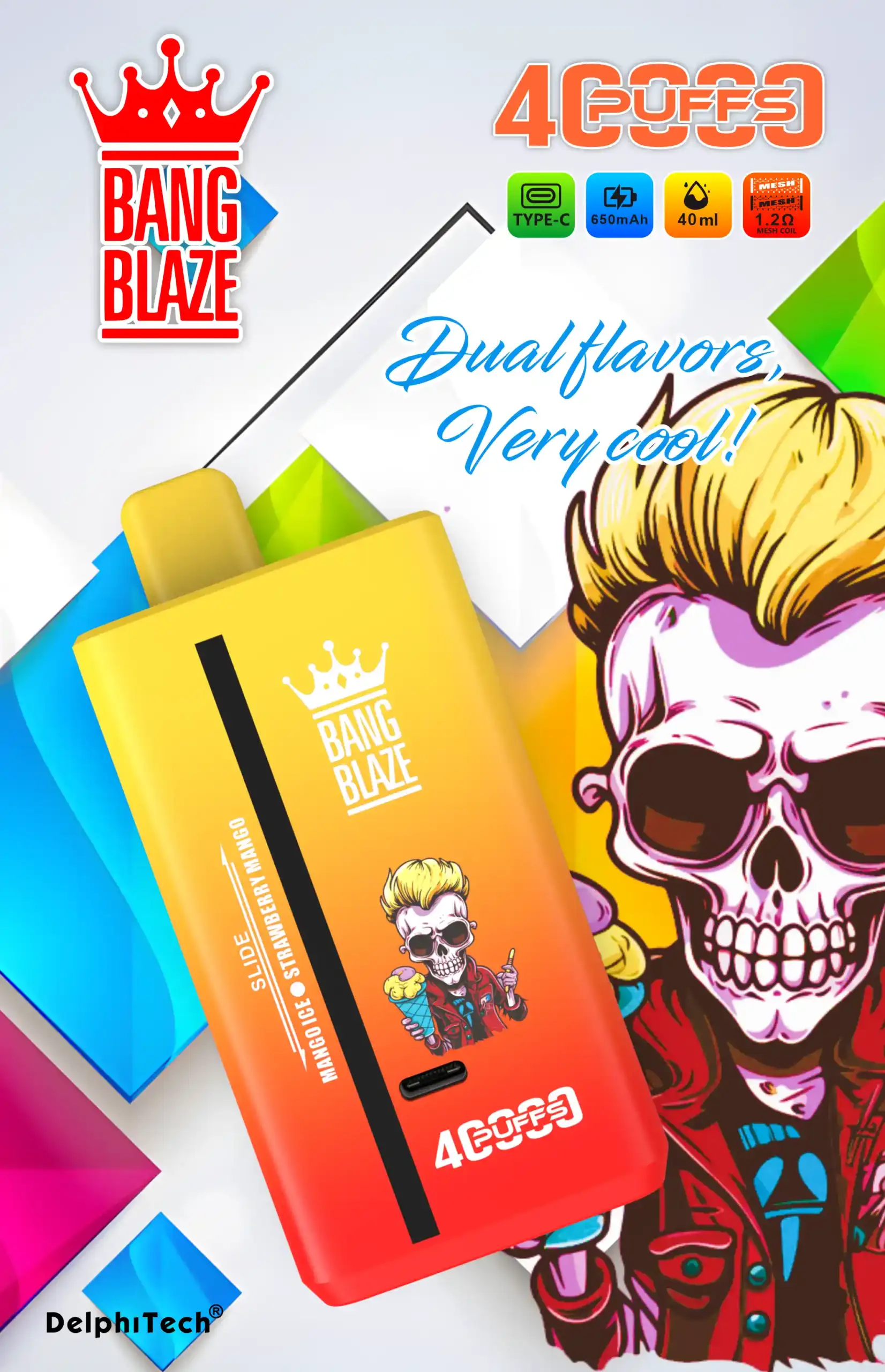 BANG BLAZE 40000 Puffs BK40S – Der ultimative Vape