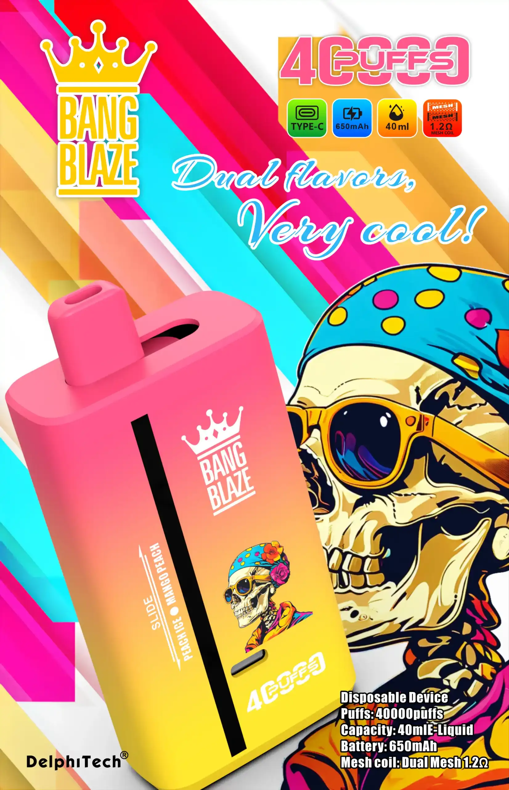BANG BLAZE 40000 Puffs BK40S – Der ultimative Vape
