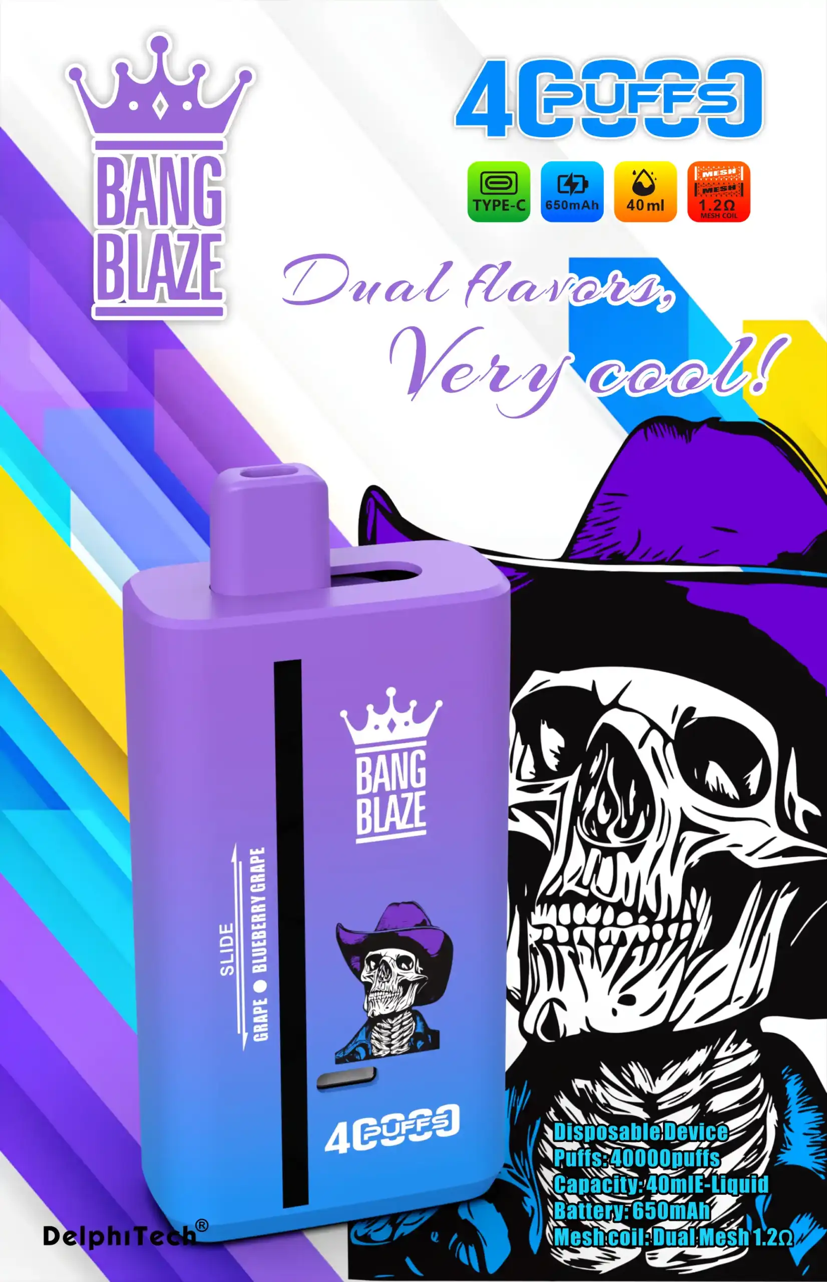 BANG BLAZE 40000 Puffs BK40S – Der ultimative Vape