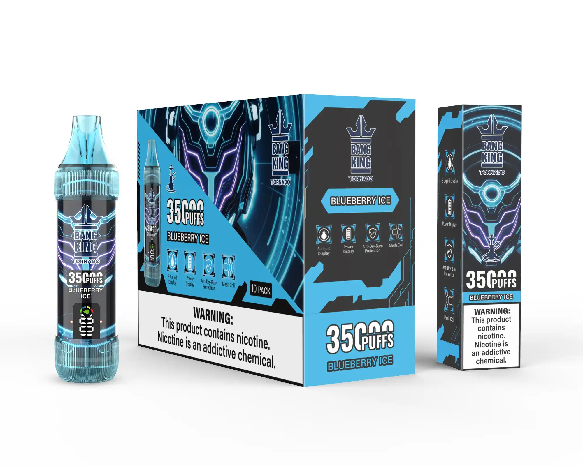 BANG KING 35000 PUFFS – Lang anhaltendes Dampfen