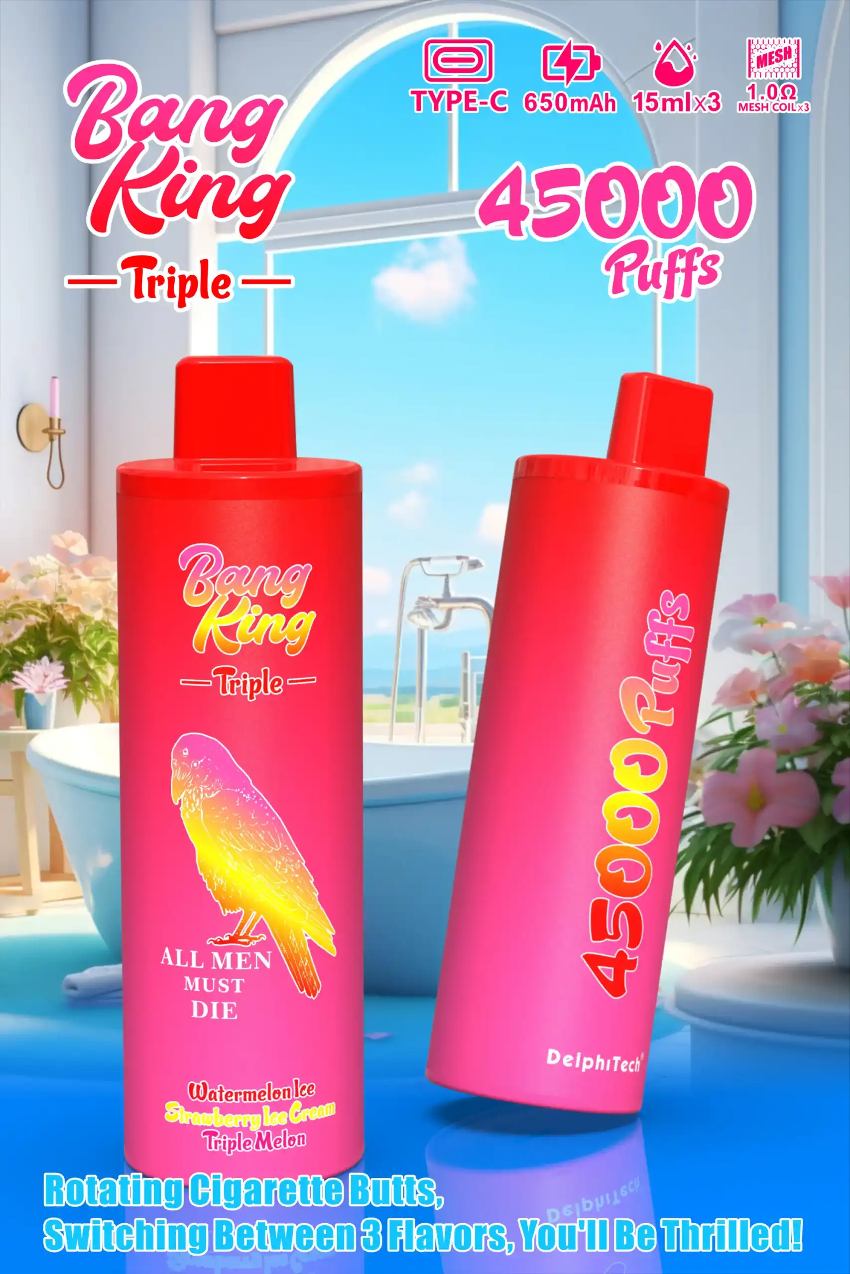 BANG KING 45000 PUFFS BK45 – Der langanhaltende Vape