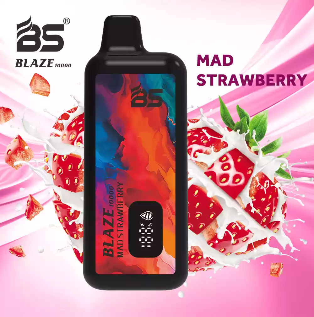 BREZE BS BLAZE 10000 Puffs Perfektes Dampfen