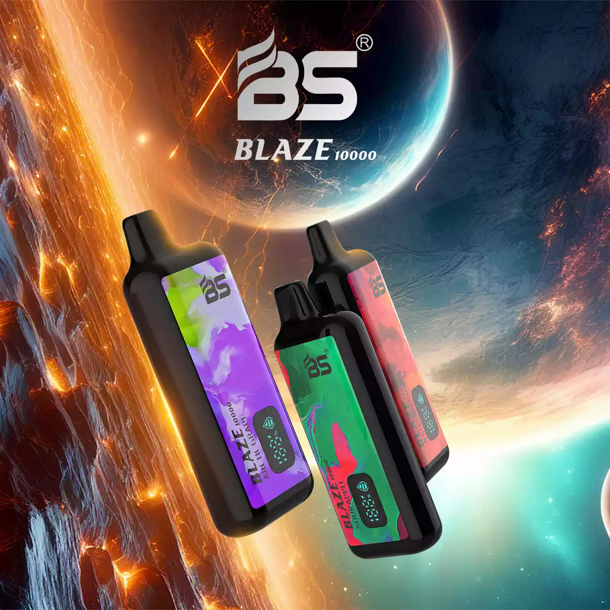 BREZE BS BLAZE 10000 Puffs Perfektes Dampfen