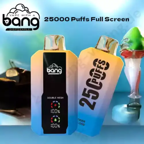 Bang 25000 Puffs Full Screen Einweg-E-Zigaretten