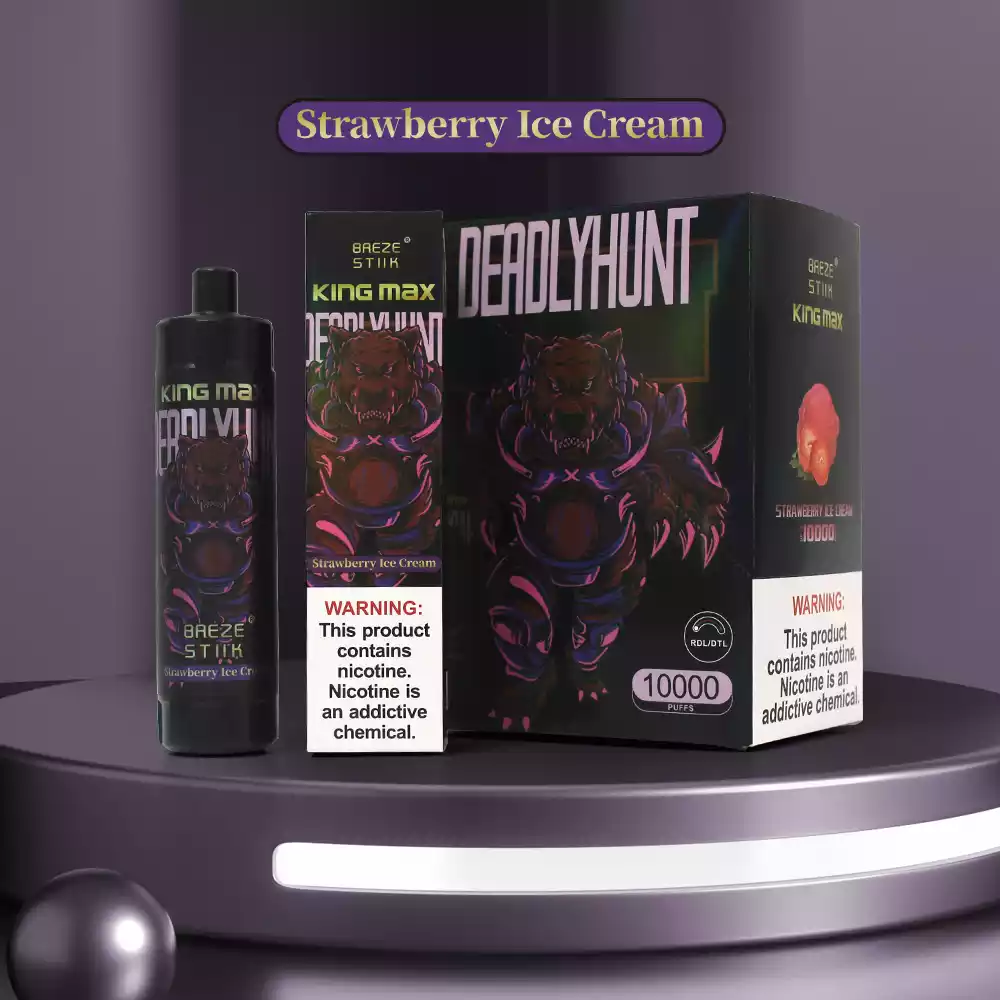 Breze Stiik King Max 10000 Puffs Leistung Einweg-E-Zigarette