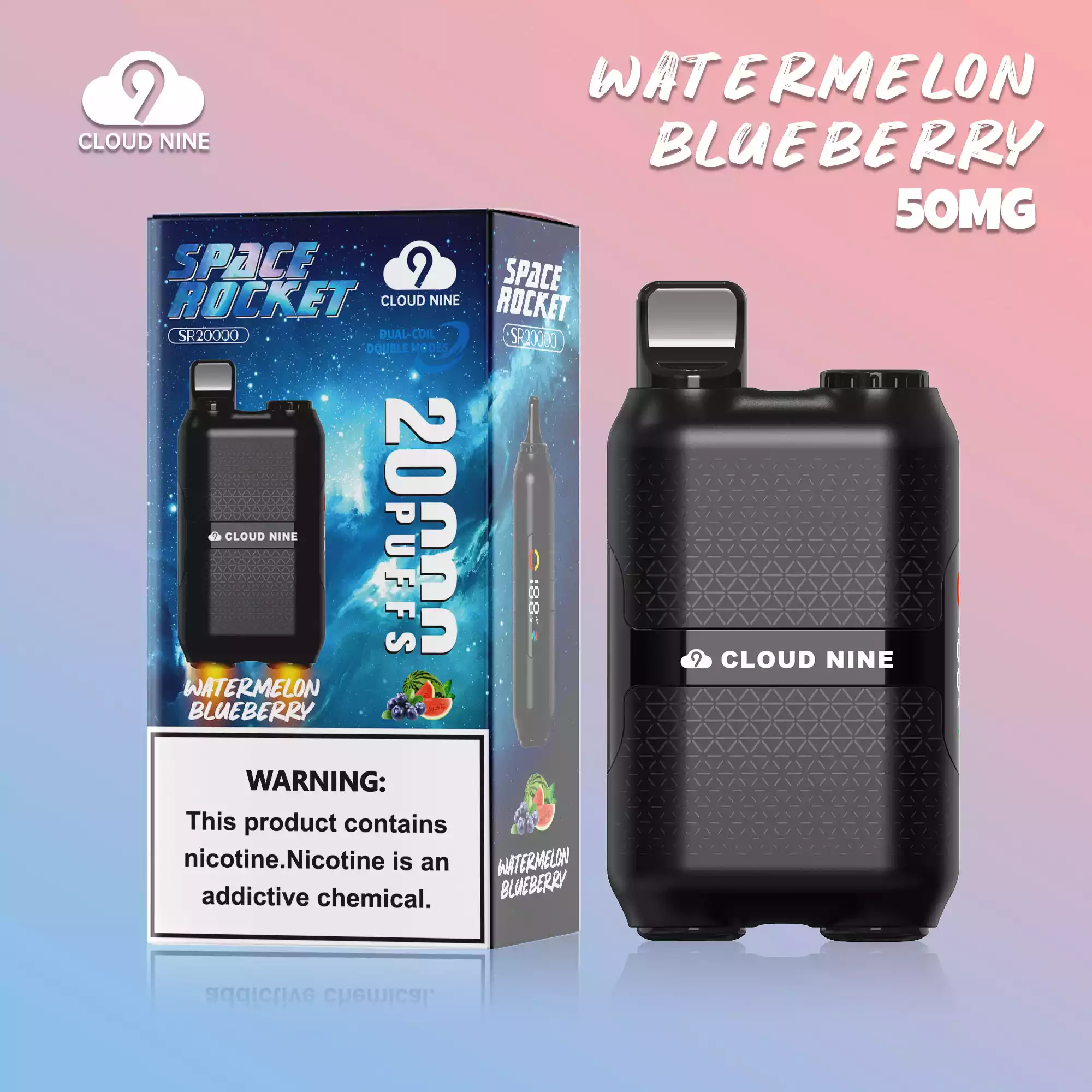 CLOUD NINE D33 28000 Puffs – Intensives Dampfen, mehr Genuss