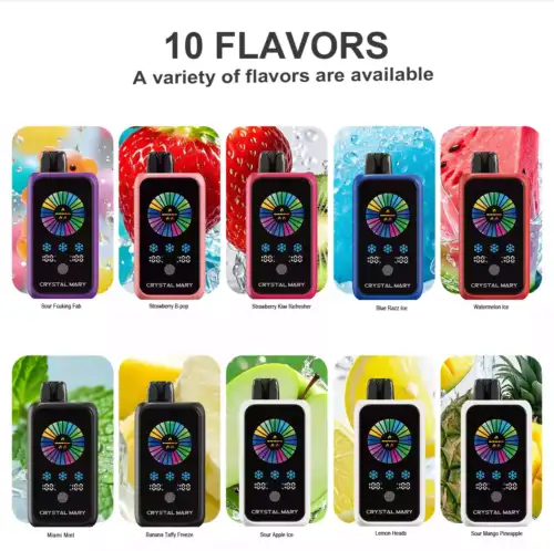 CRYSTAL-MARY-Groove-50000 puffs Rechargeable Vape