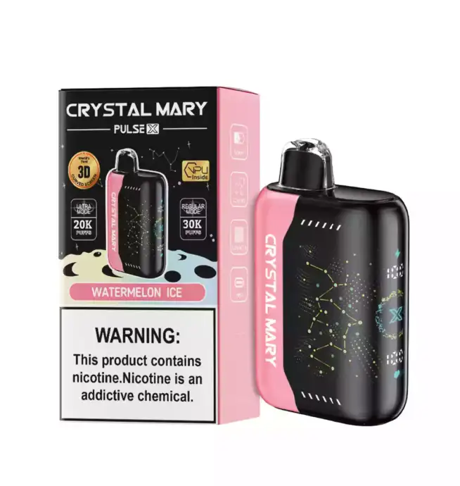 CRYSTAL MARY PulseX 20000 puffs Disposable Vape