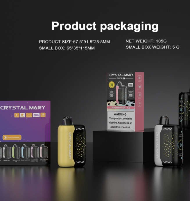 CRYSTAL MARY PulseX 20000 puffs Disposable Vape