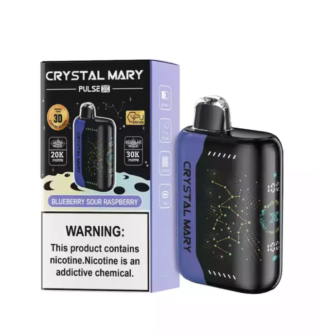 CRYSTAL MARY PulseX 20000 puffs Disposable Vape