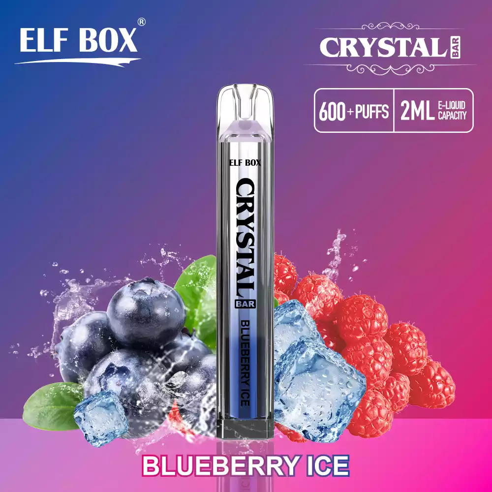ELF BOX CRYSTAL BAR 600 Puffs 2ml E-Liquid