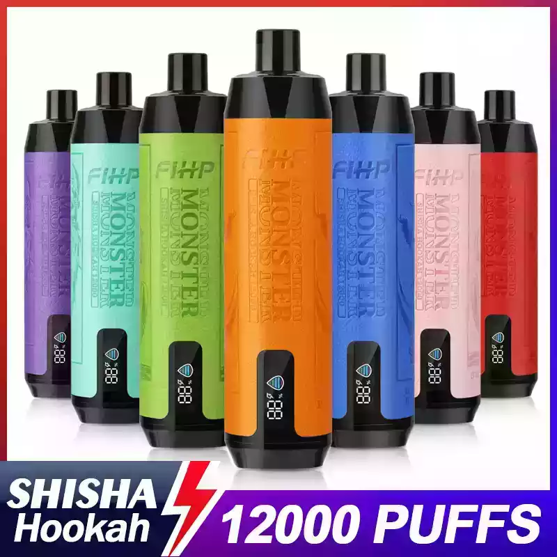 FIHP Shisha Hookah 12000 Puffs 22ml E-Liquid