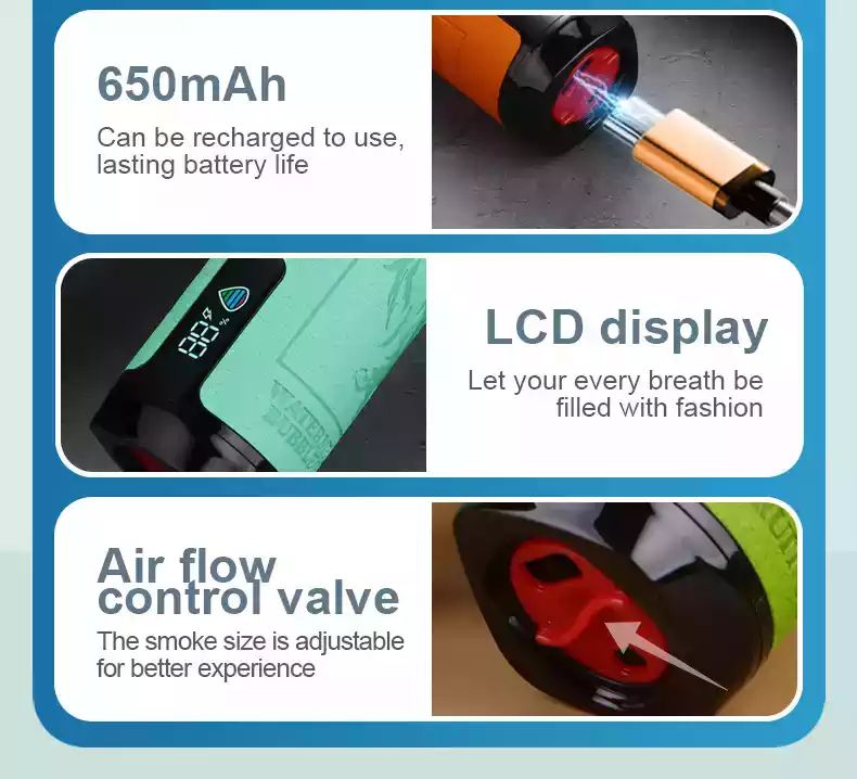 FIHP Shisha Hookah 12000 Puffs 22ml E-Liquid