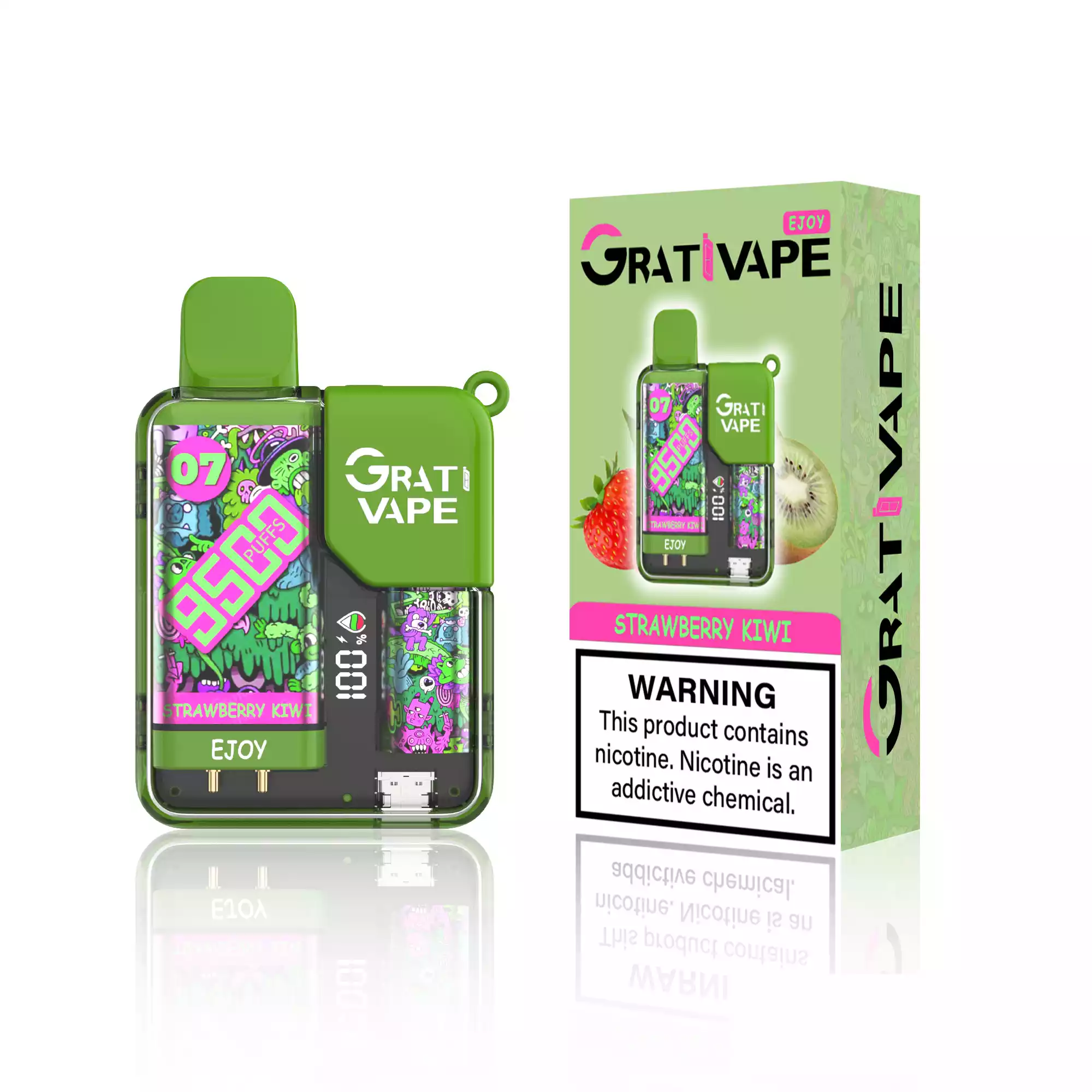 Grativape Ejoy 9500 Puffs Mesh Coil Einweg-E-Zigarette