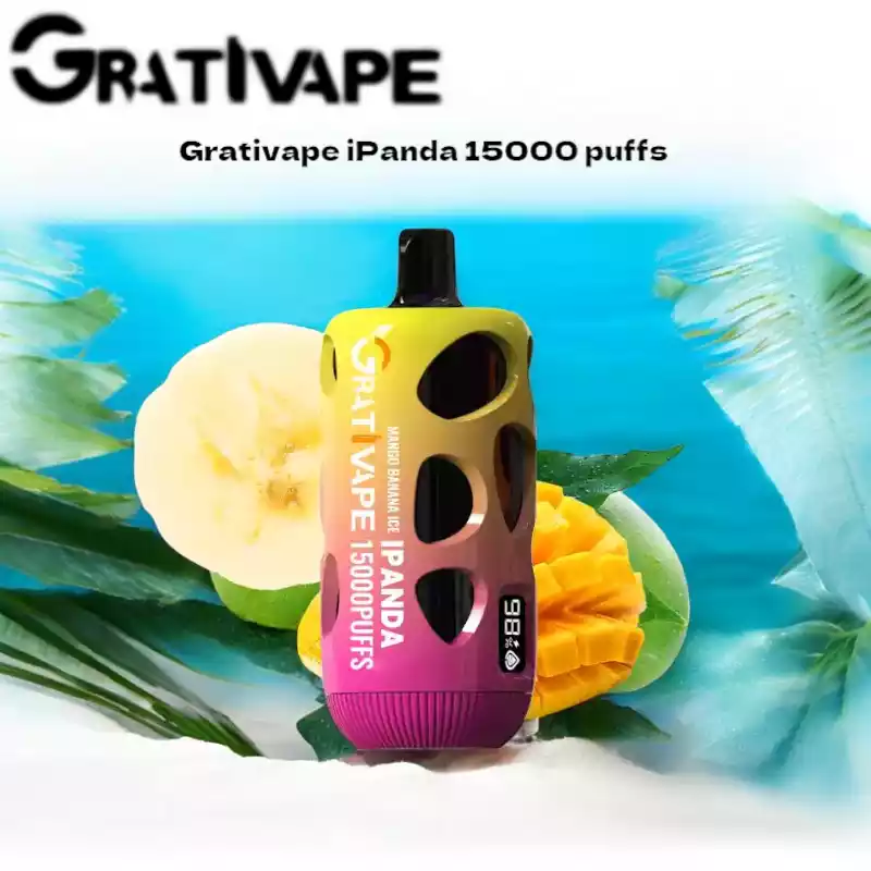 Grativape iPanda 15000 Puffs Mesh Coil Einweg-E-Zigarette