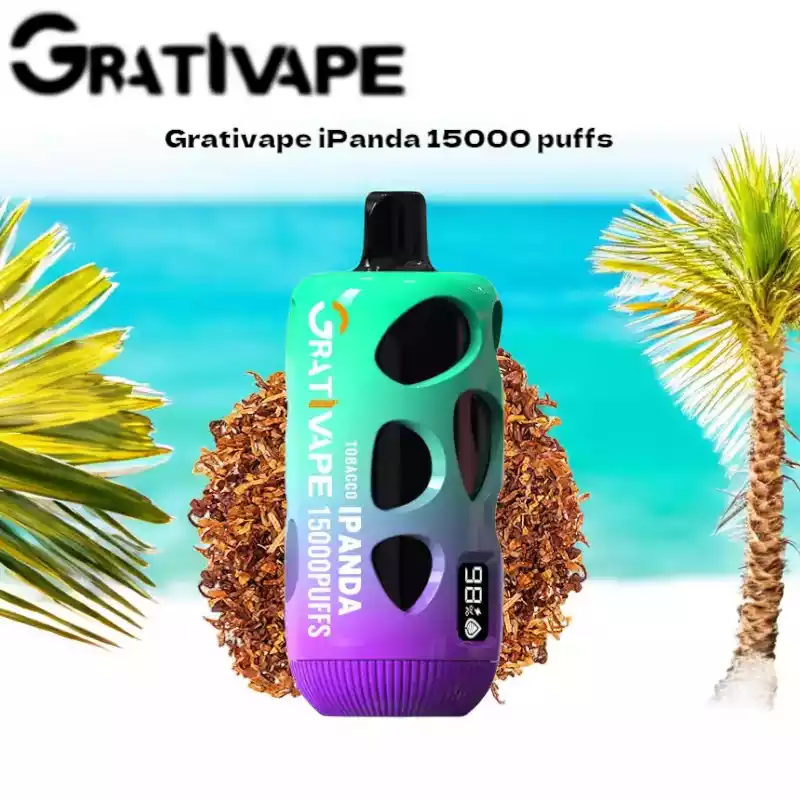 Grativape iPanda 15000 Puffs Mesh Coil Einweg-E-Zigarette