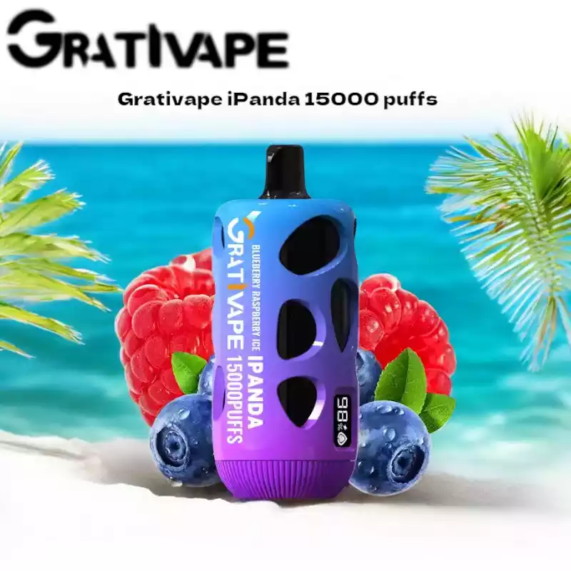 Grativape iPanda 15000 Puffs Mesh Coil Einweg-E-Zigarette