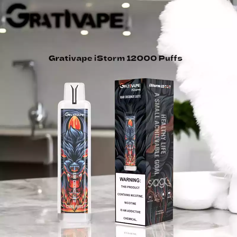 Grativape iStorm 12000 Puffs Mesh Coil Einweg-E-Zigarette