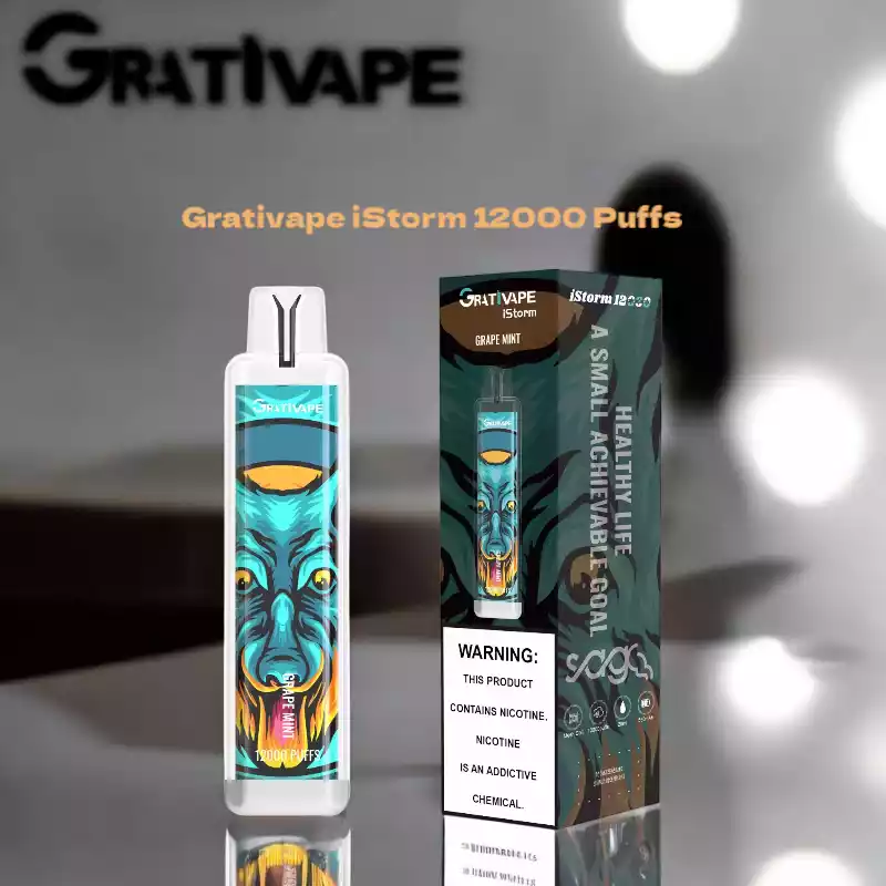 Grativape iStorm 12000 Puffs Mesh Coil Einweg-E-Zigarette