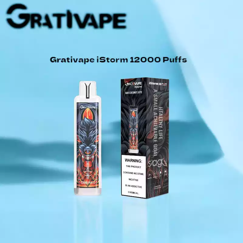 Grativape iStorm 12000 Puffs Mesh Coil Einweg-E-Zigarette