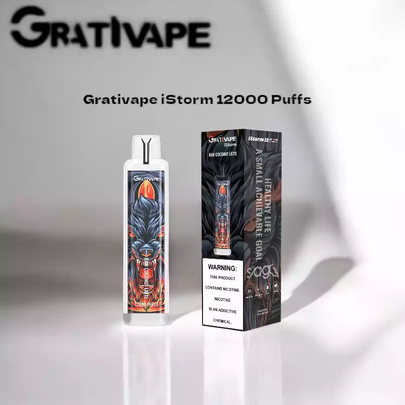 Grativape iStorm 12000 Puffs Mesh Coil Einweg-E-Zigarette