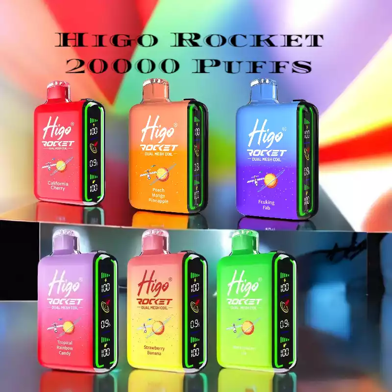 Higo Rocket 20000 Puffs Mesh Coil Einweg-E-Zigarette