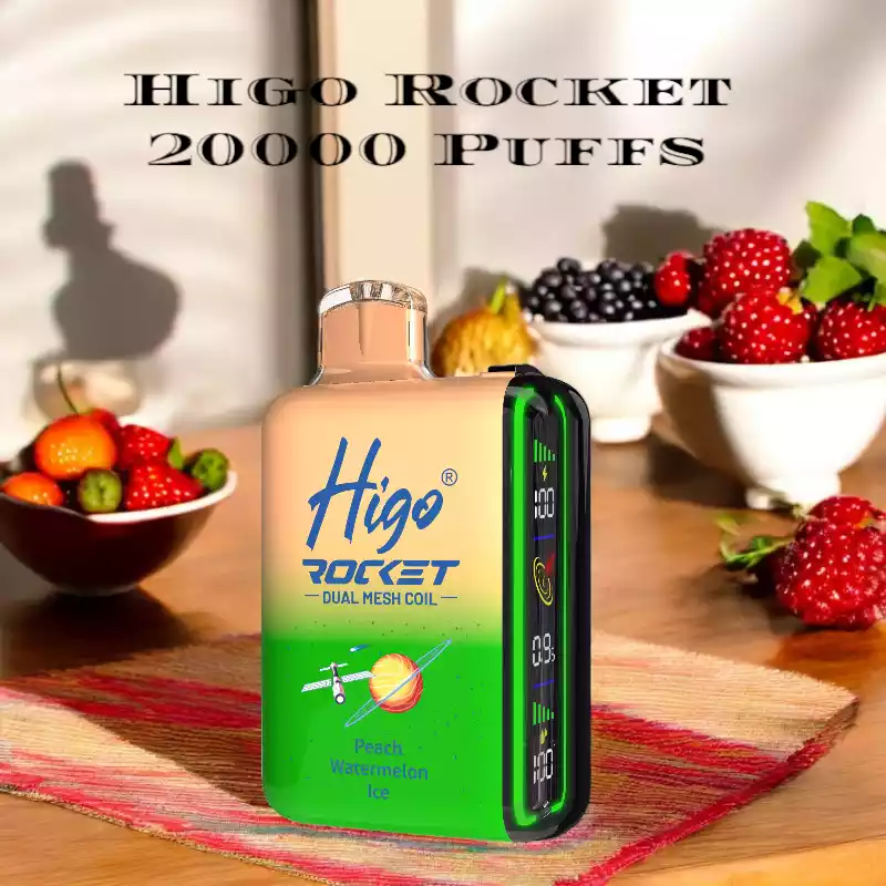 Higo Rocket 20000 Puffs Mesh Coil Einweg-E-Zigarette