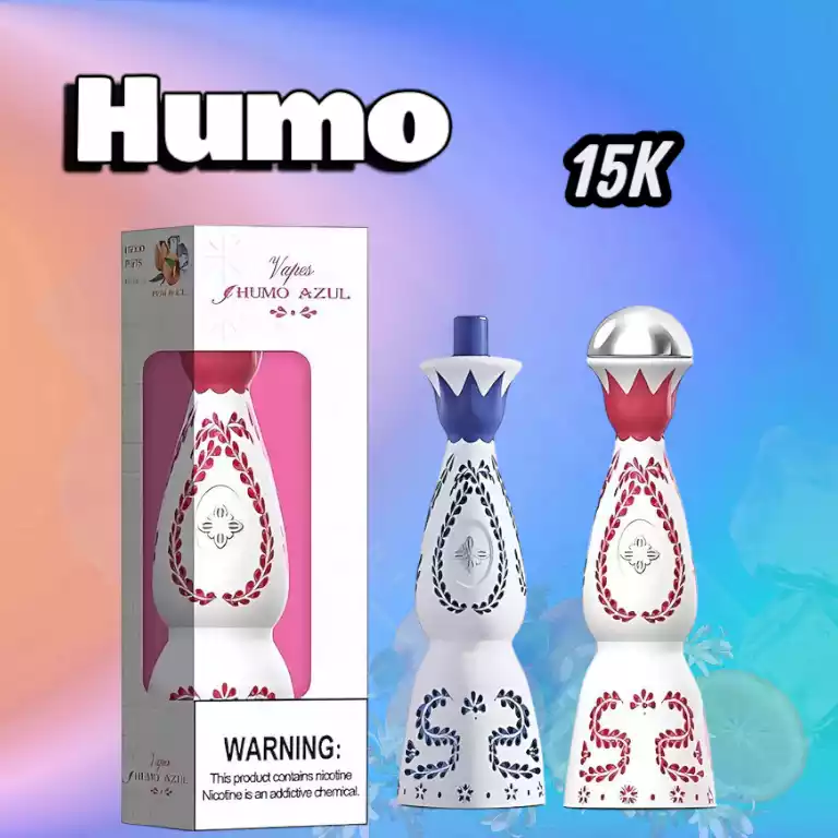elfbar elfa master akku Humo AZUL Limited Edition 15000 Puffs Rechargeable Disposable Vape with  Mesh Coil – 2% Nicotine Salt Luxury Metal Body Vape main image 1