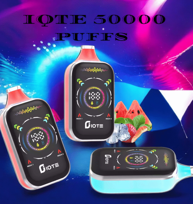IQTE 50000 Puffs Mesh Coil Einweg-E-Zigarette