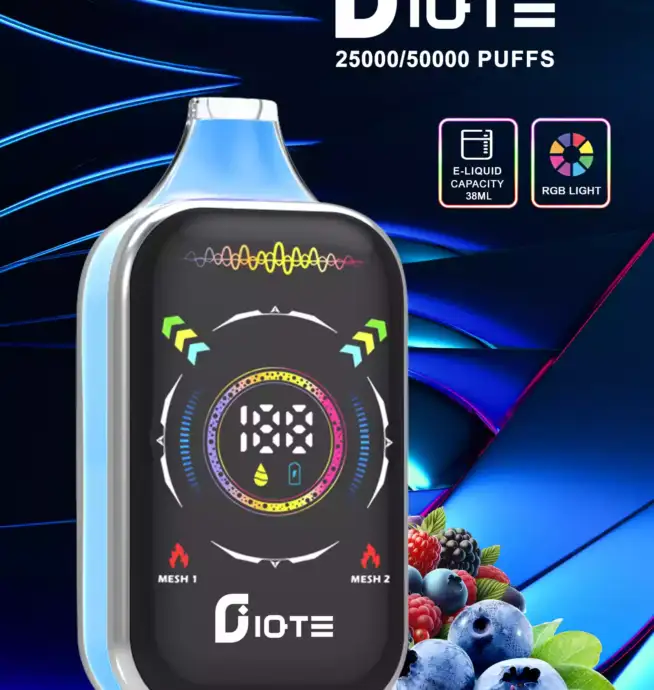 IQTE 50000 Puffs Mesh Coil Einweg-E-Zigarette