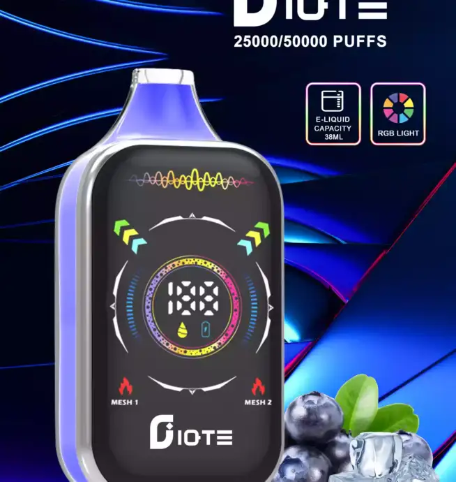 IQTE 50000 Puffs Mesh Coil Einweg-E-Zigarette