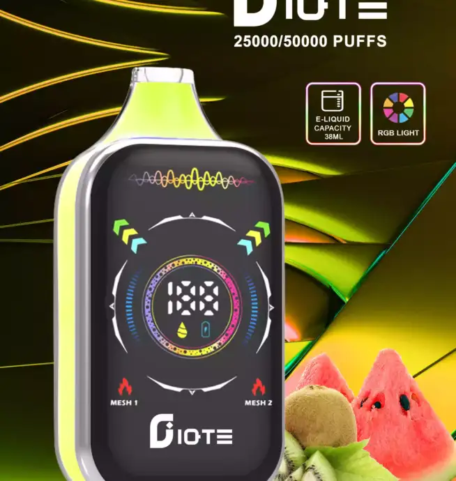 IQTE 50000 Puffs Mesh Coil Einweg-E-Zigarette