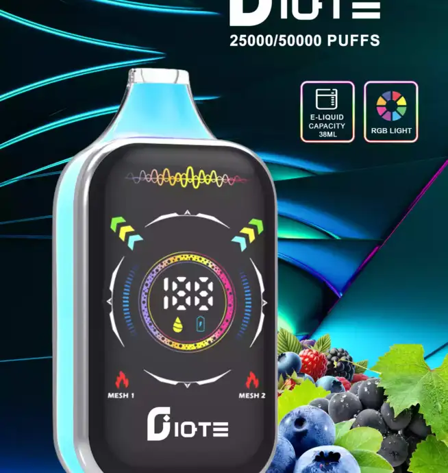 IQTE 50000 Puffs Mesh Coil Einweg-E-Zigarette