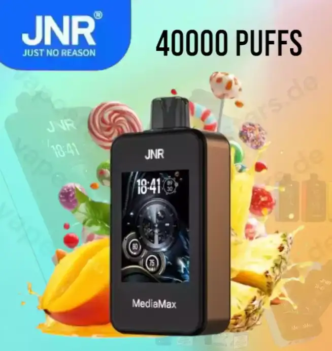 JNR Media Max 40000 Züge Der leistungsstärkste Einweg-Vape