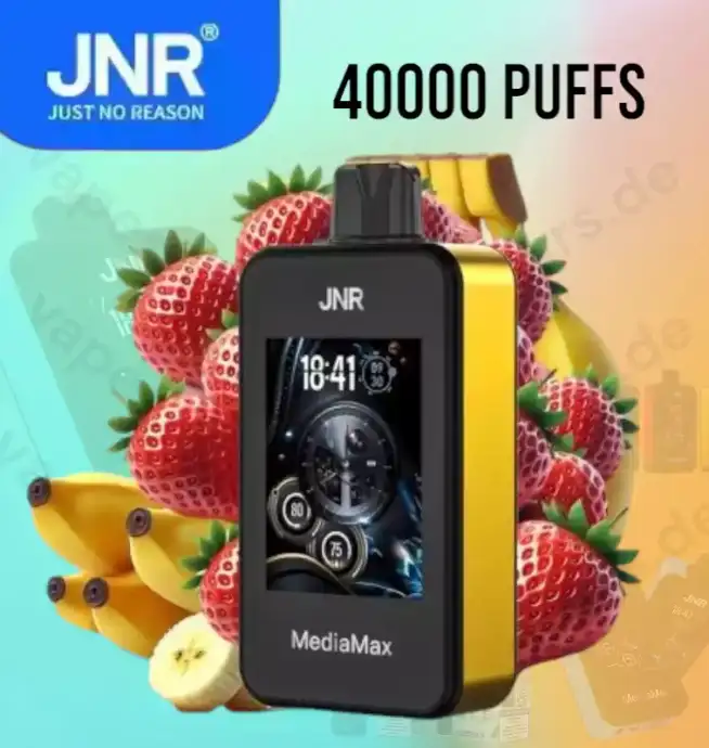 JNR Media Max 40000 Züge Der leistungsstärkste Einweg-Vape