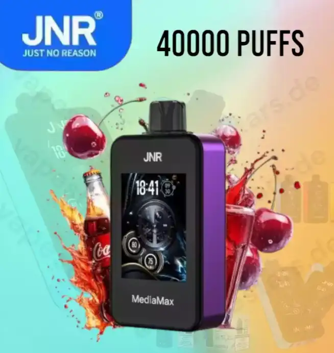 JNR Media Max 40000 Züge Der leistungsstärkste Einweg-Vape