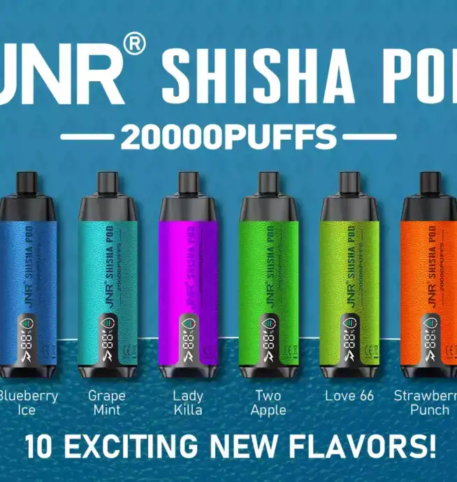 JNR Shisha Pod 20000 Züge Doppelte Mesh-Spule Einweg-Vape