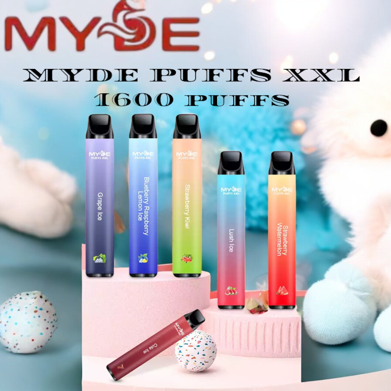 MYDE PUFFS XXL 1600 Puffs Mesh-Coil Einweg-E-Zigarette