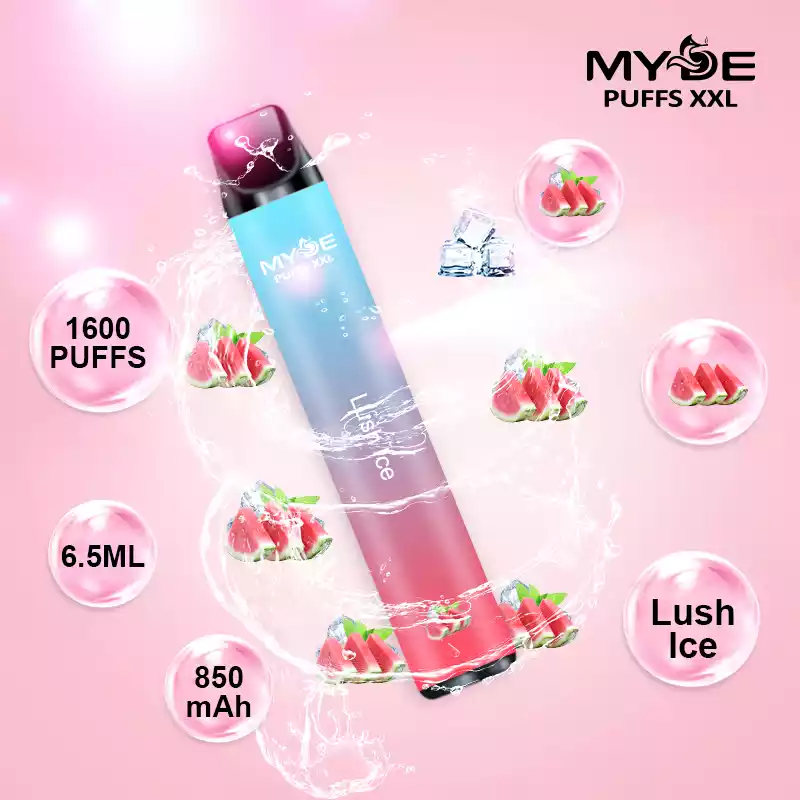 MYDE PUFFS XXL 1600 Puffs Mesh-Coil Einweg-E-Zigarette