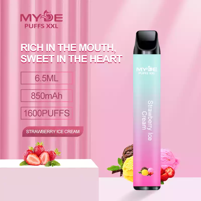 MYDE PUFFS XXL 1600 Puffs Mesh-Coil Einweg-E-Zigarette