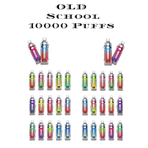 OLD School 10000 Puffs Mesh Coil Einweg-E-Zigarette