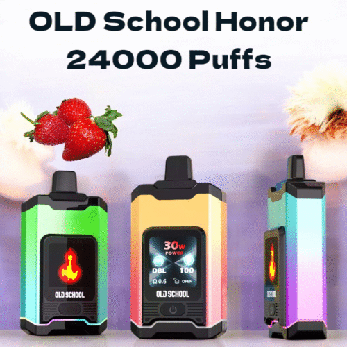 OLD School Honor 24000 Puffs Mesh Coil Einweg-E-Zigarette
