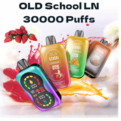 OLD School LN 30000 Puffs Mesh Coil Einweg-E-Zigarette