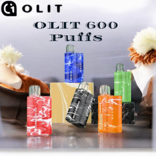 OLIT 600 Puffs 2 ml E-Liquid, Mesh Coil
